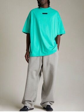Fear of God Essentials Mint Leaf T-Shirt Men's XXS Oversized Gorpcore Streetwear